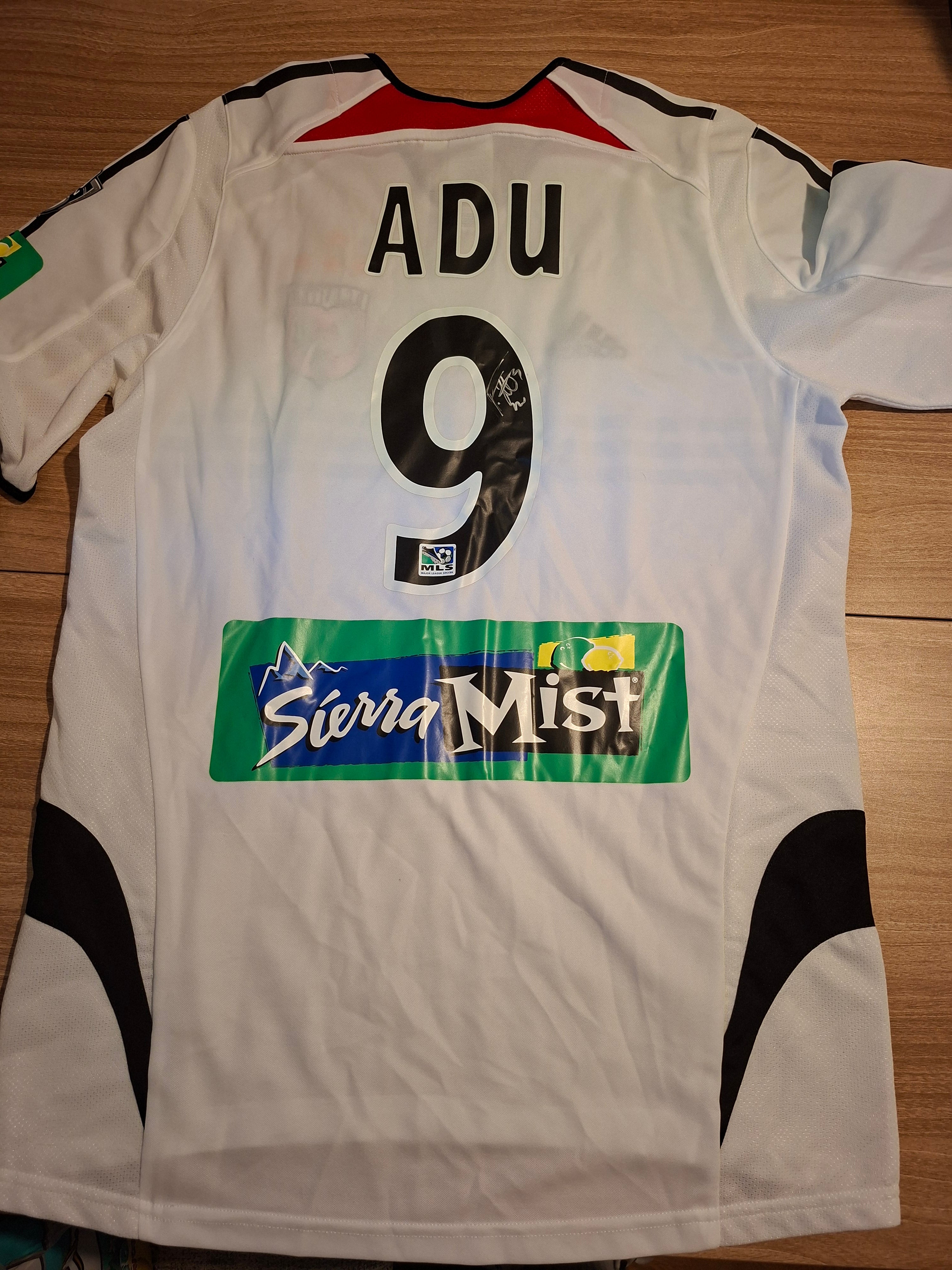 DC United #9 – Freddy Adu Signed Jersey (Medium)